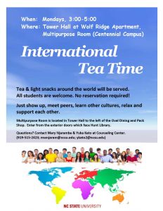 International Tea Time Flyer