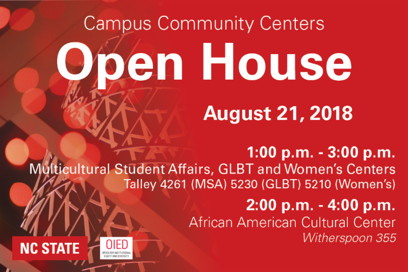 Community Open House Banner